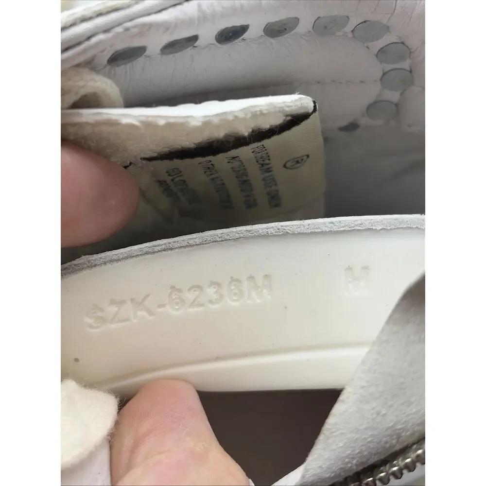 Golden Goose Limited Edition Pearl & Pink embellishments High Top Sz 41 EUR